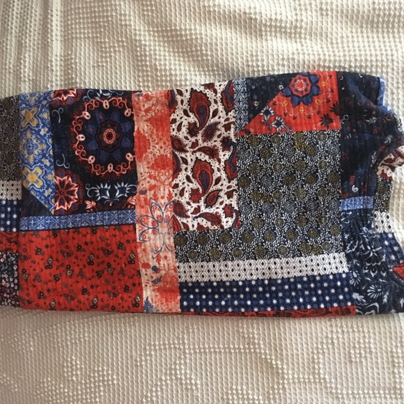 ZARA TRF Handkerchief Multi Crop Sweatshirt S - Picture 5 of 5